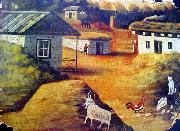 Niko Pirosmanashvili Village oil painting reproduction
